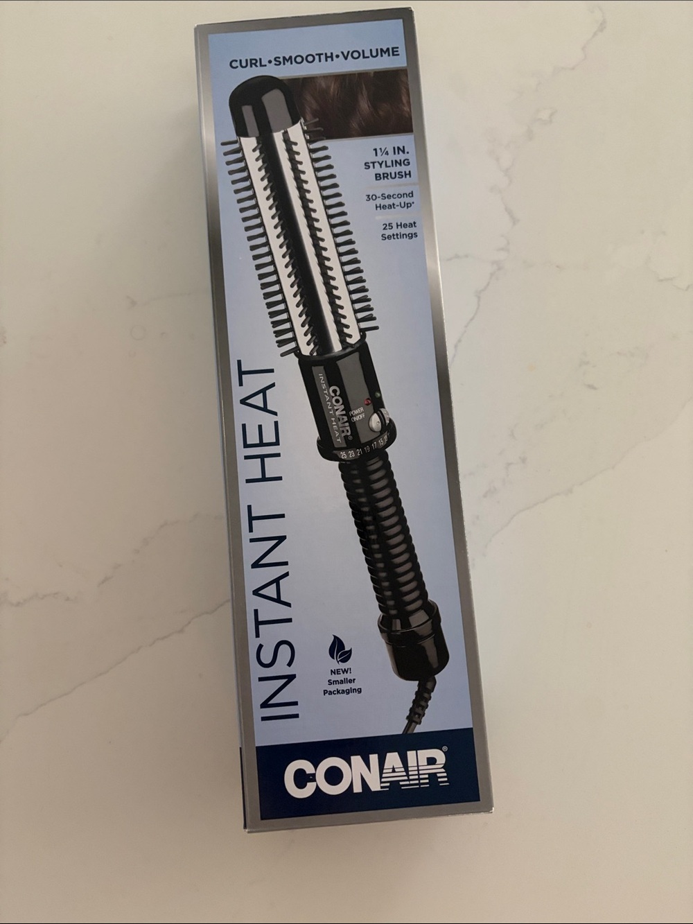 Conair Instant Heat 1¼" Styling Brush in Black